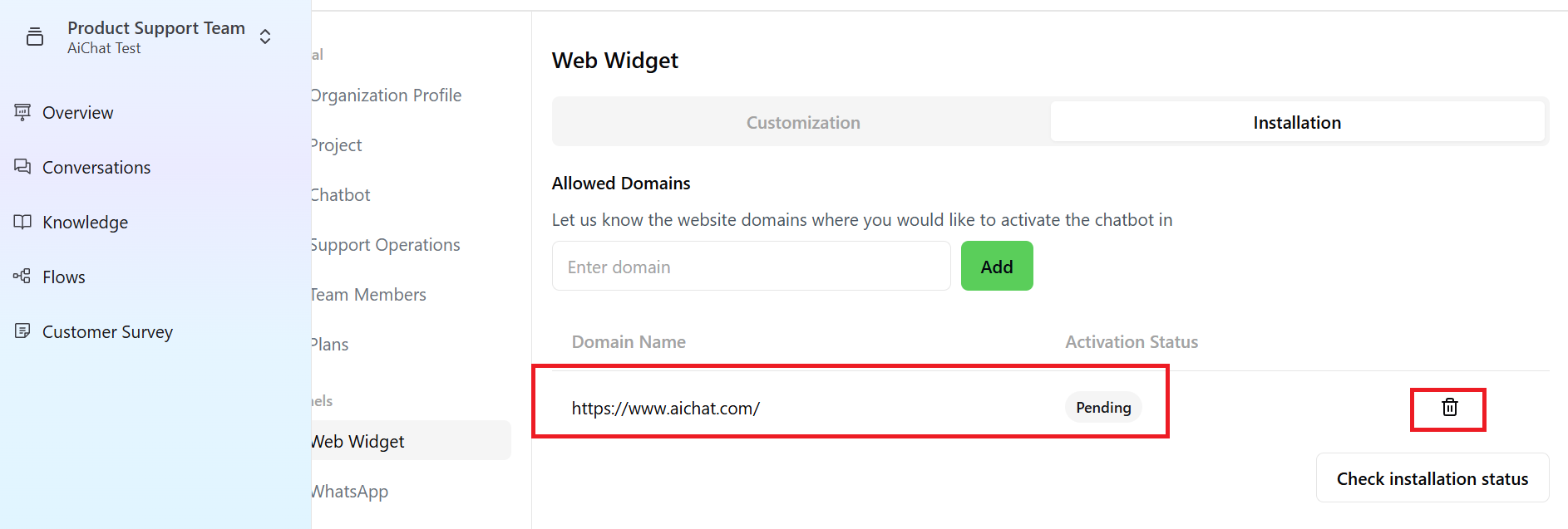 Widgetdomaindelete Pn