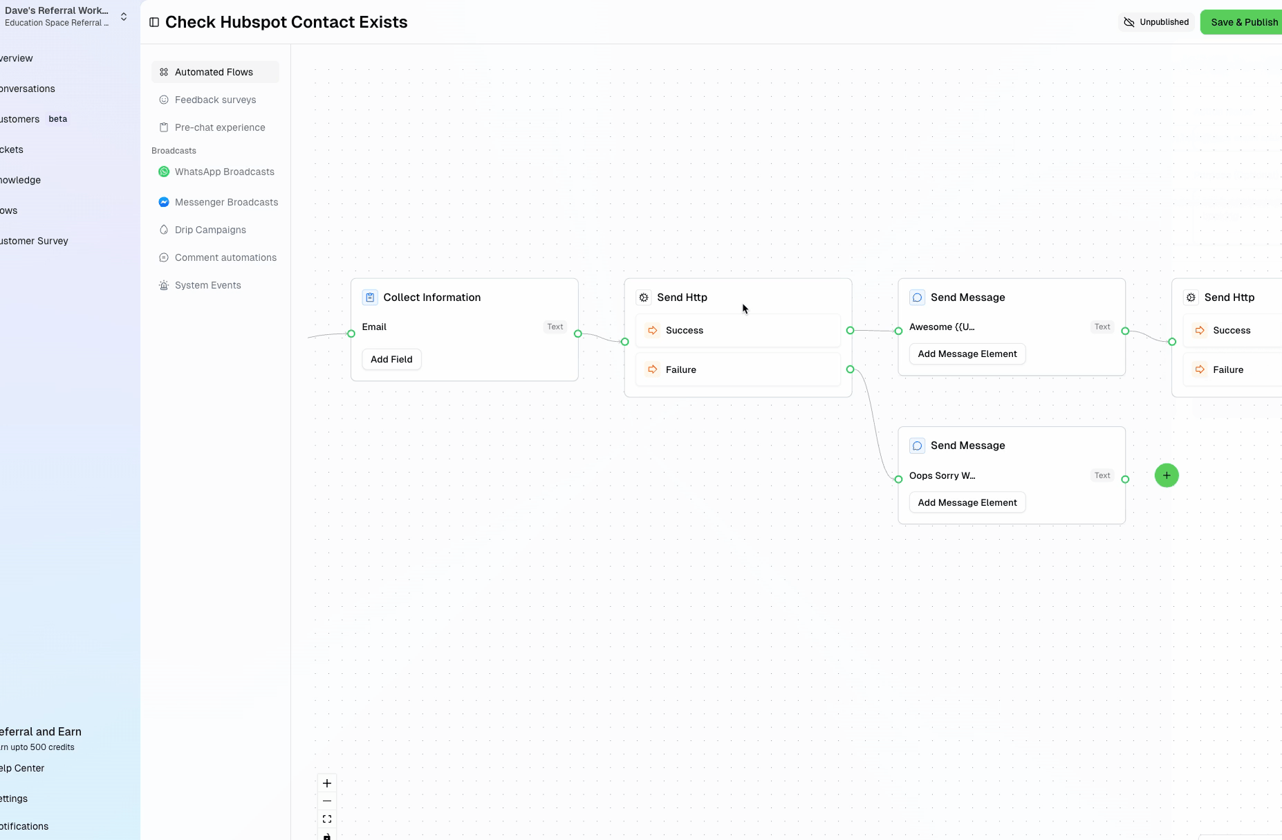 Hubspot Integration Api Save Contact Record