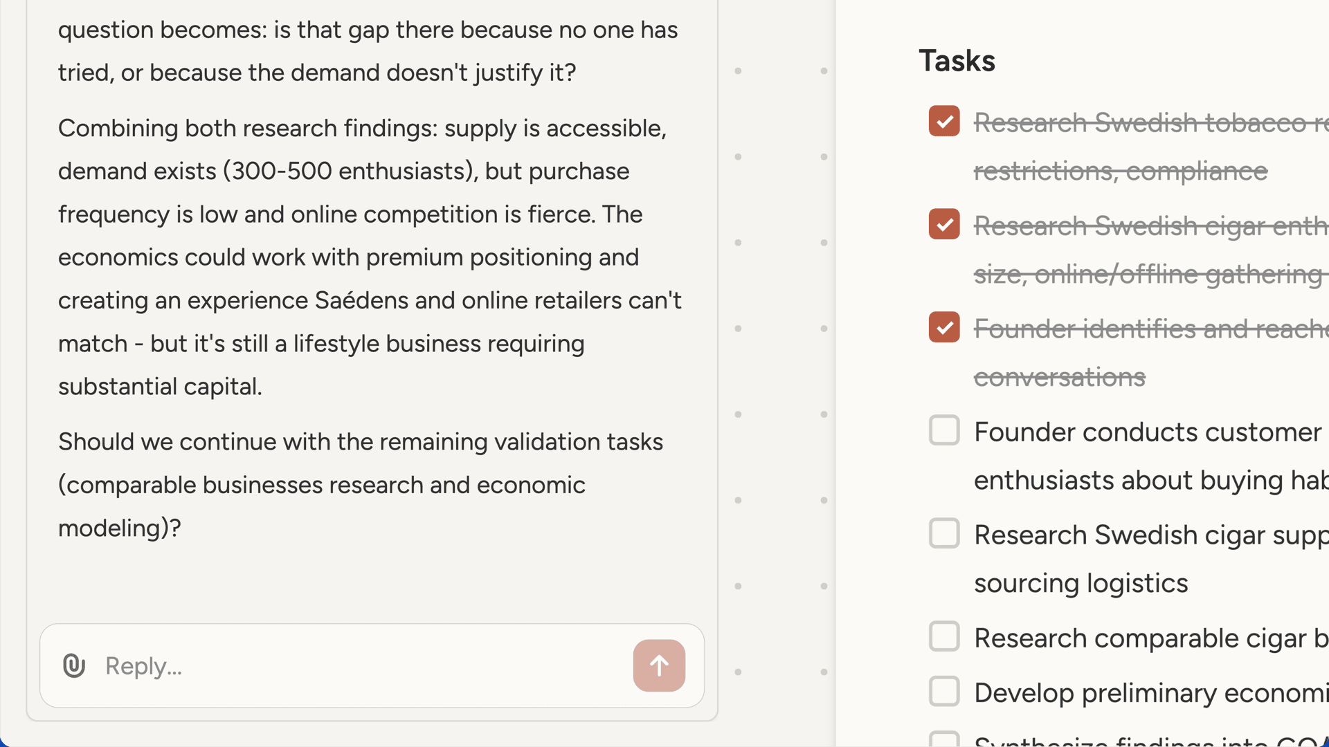 AI discussing ultraplan results