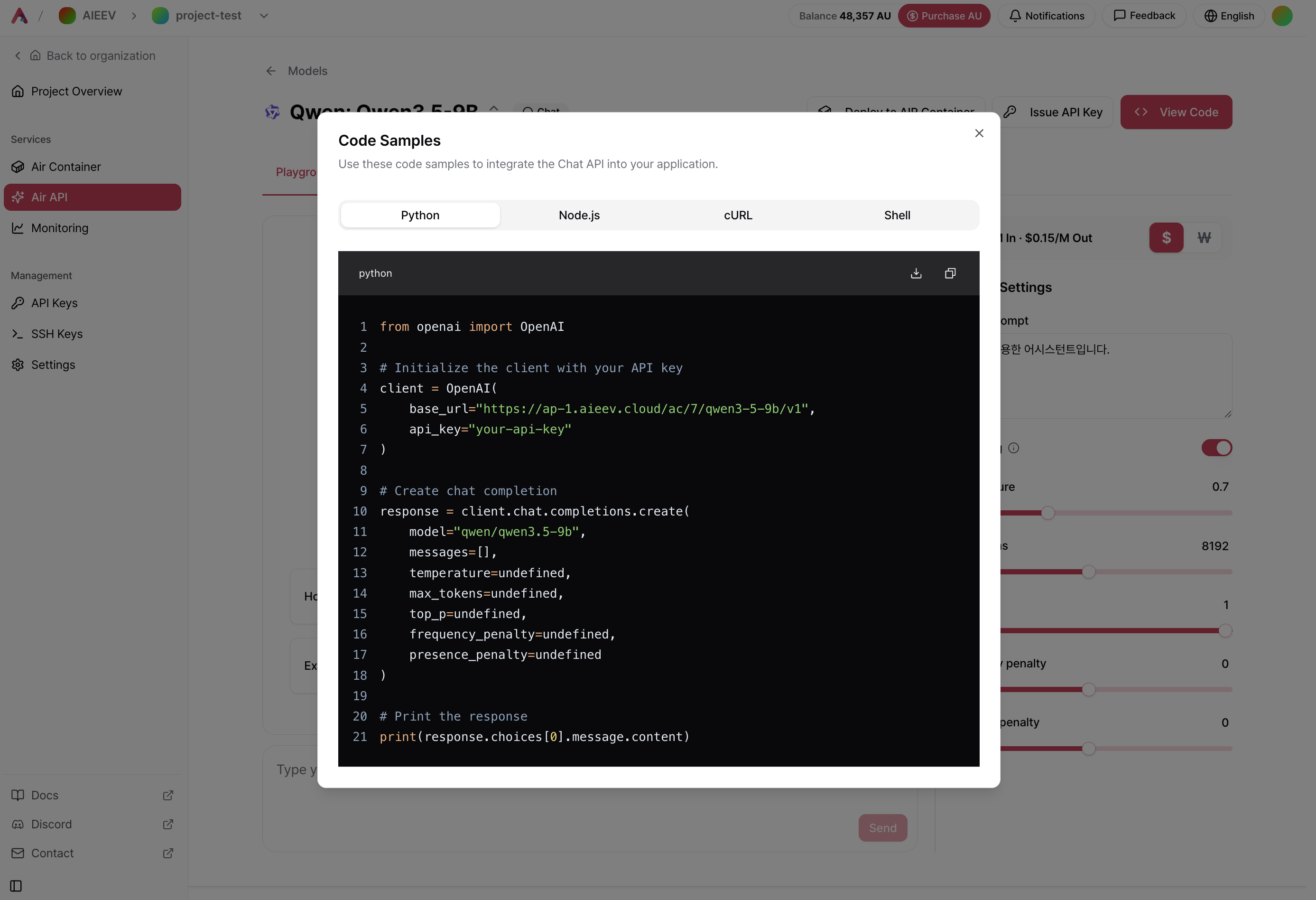 Code Sample Eng