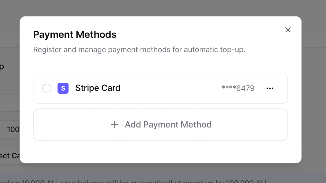 Payment Method Eng