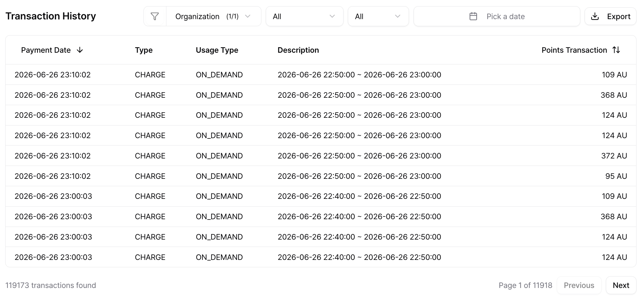 Transaction History Eng