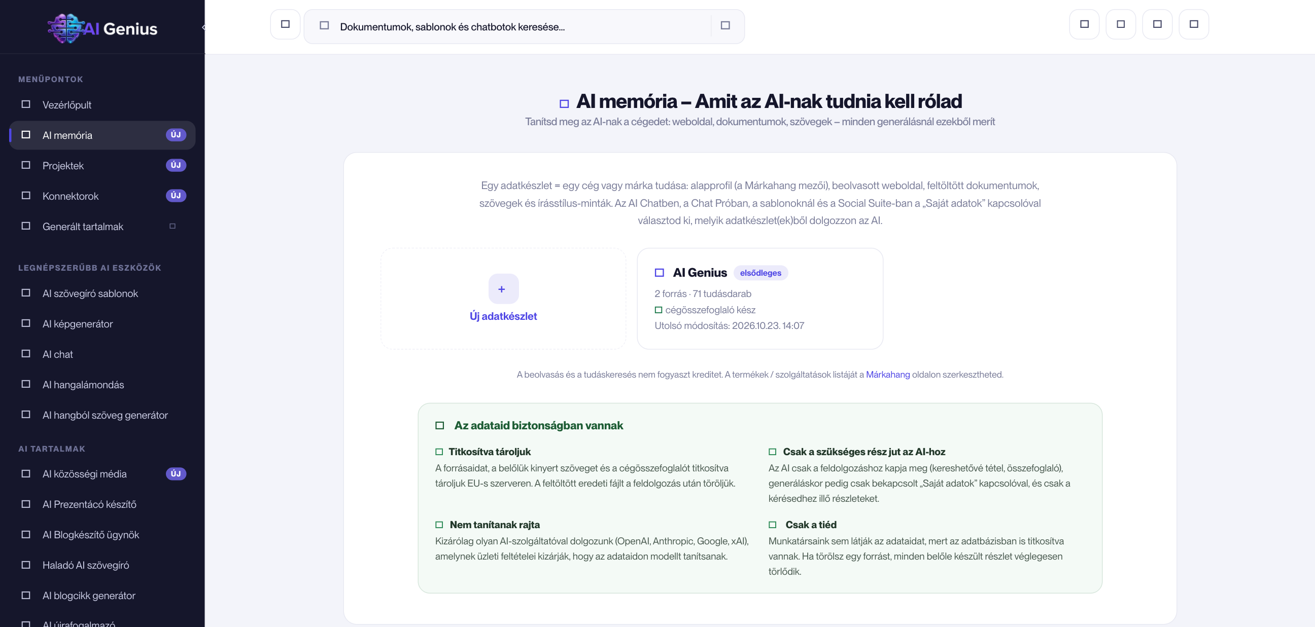 AI memória