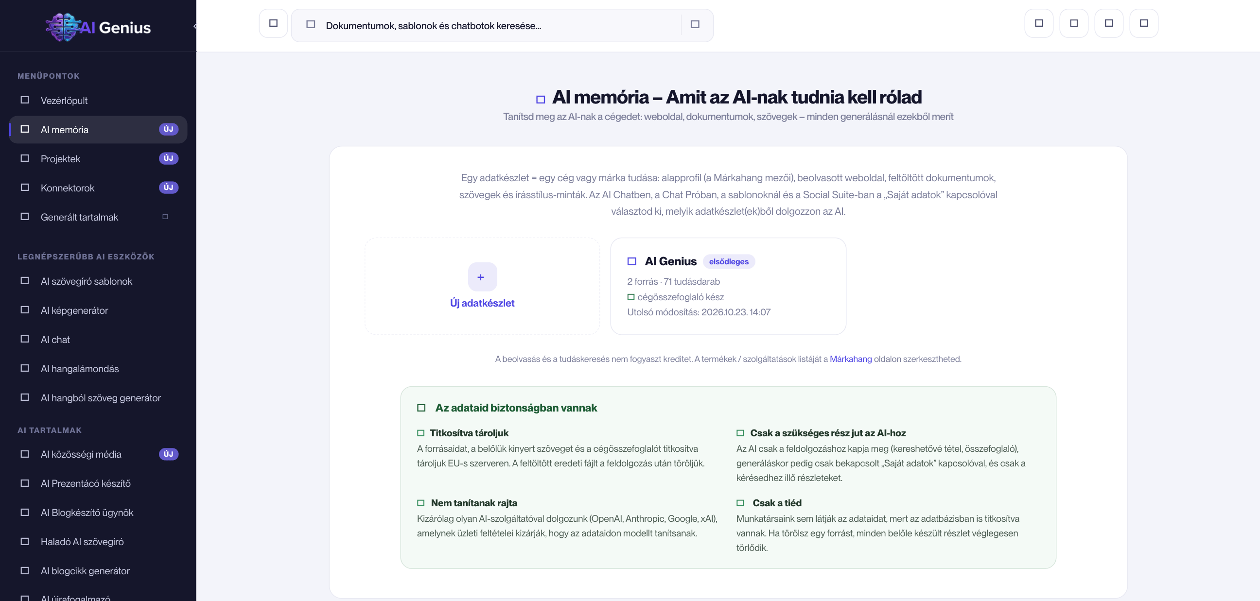 AI memória