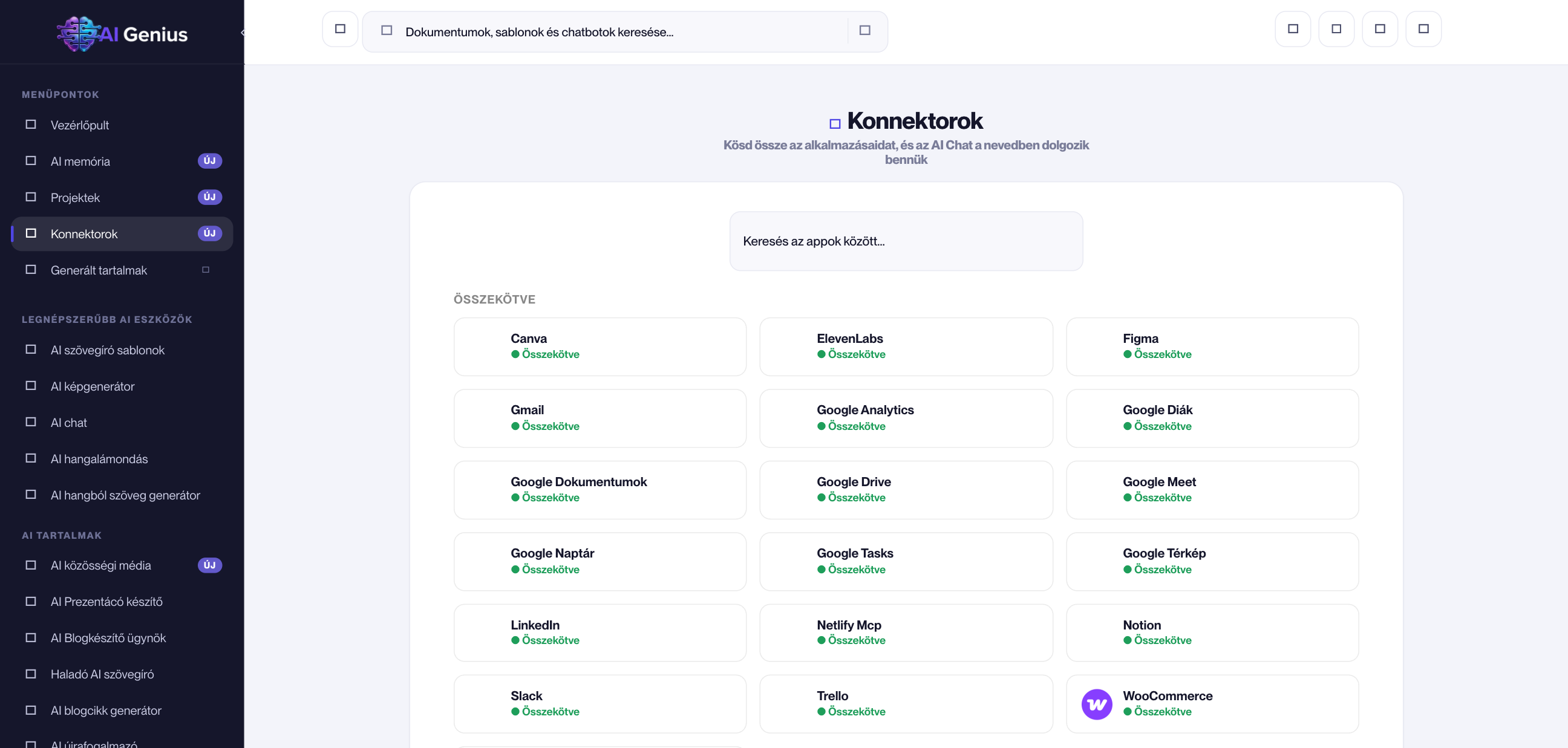 Konnektorok