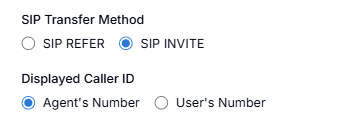 Caller ID setting