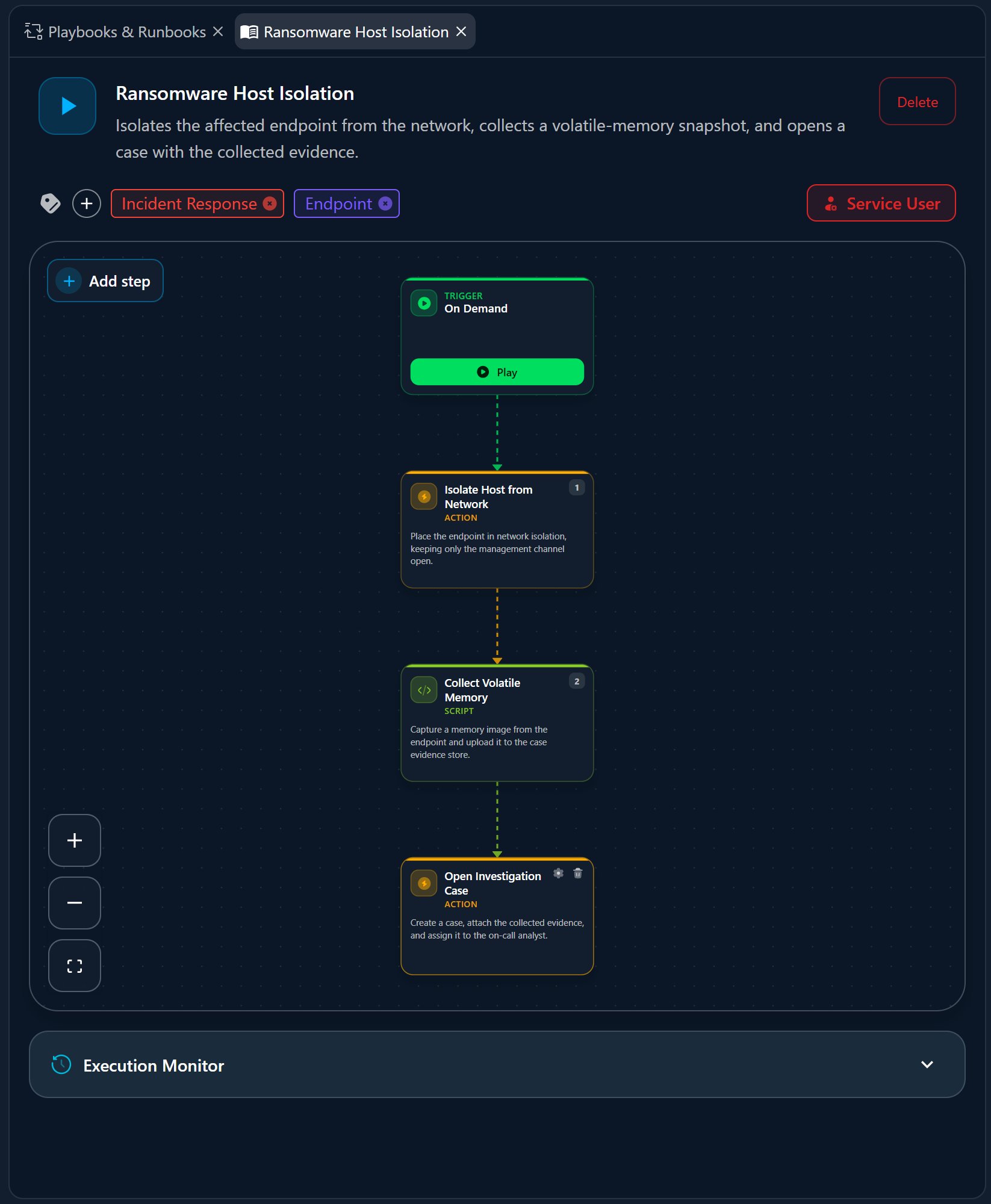 The playbook builder