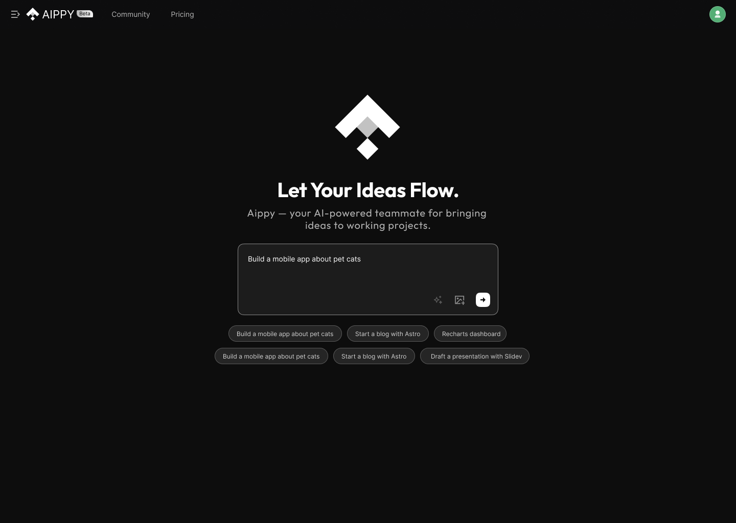 Aippy application overview