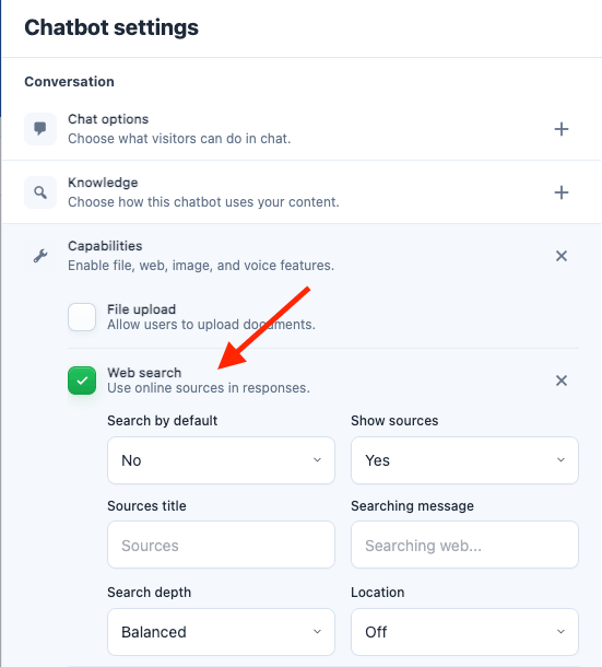 Chatbot Web