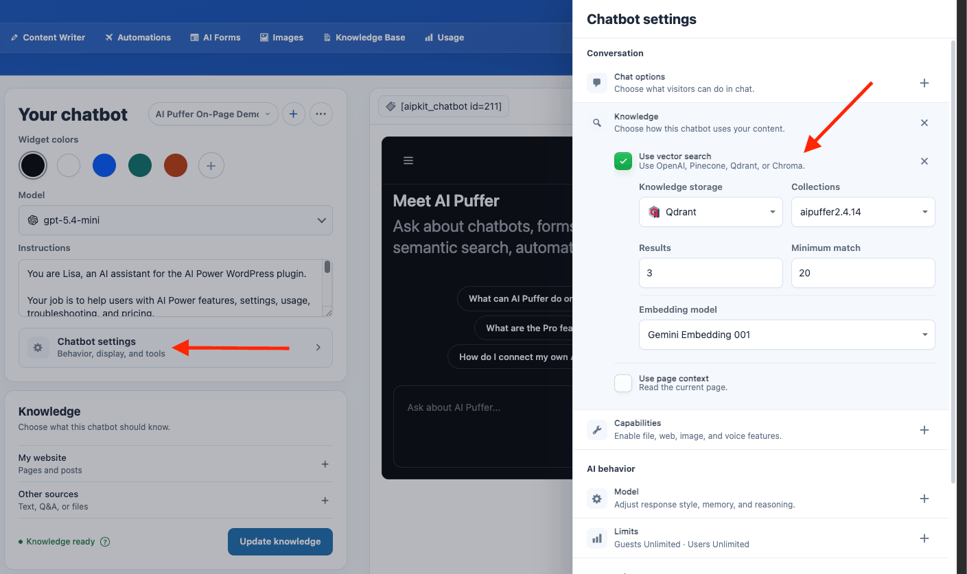 Qdrant Chatbot