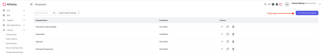 Chart Note Request Set up Custom Chart Note Templates - Athelas