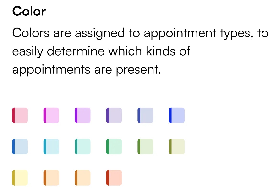 Colors Calendar Web Colors Calendar Web