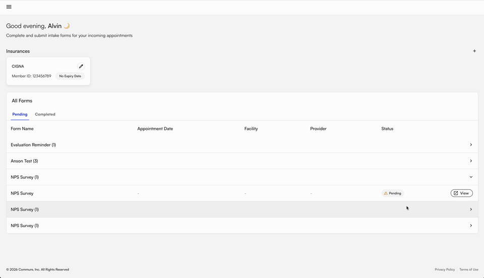 Promoter review link flow