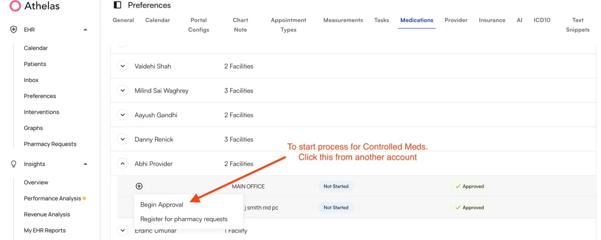 Rx Begin Approval Pn