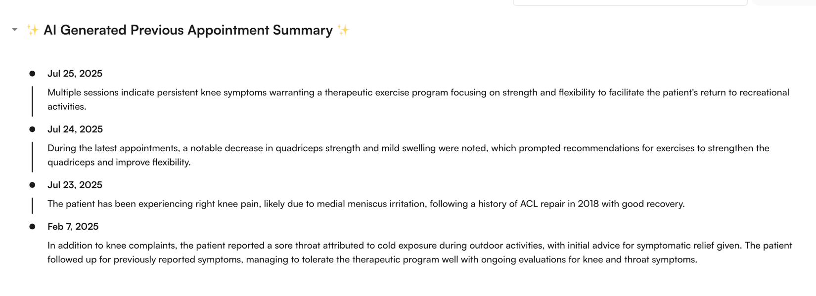Appointment Summary Note AI Appointment Summaries - Athelas