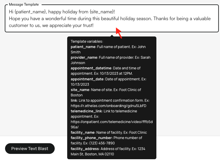 Text Templates Pn Text Templates Pn