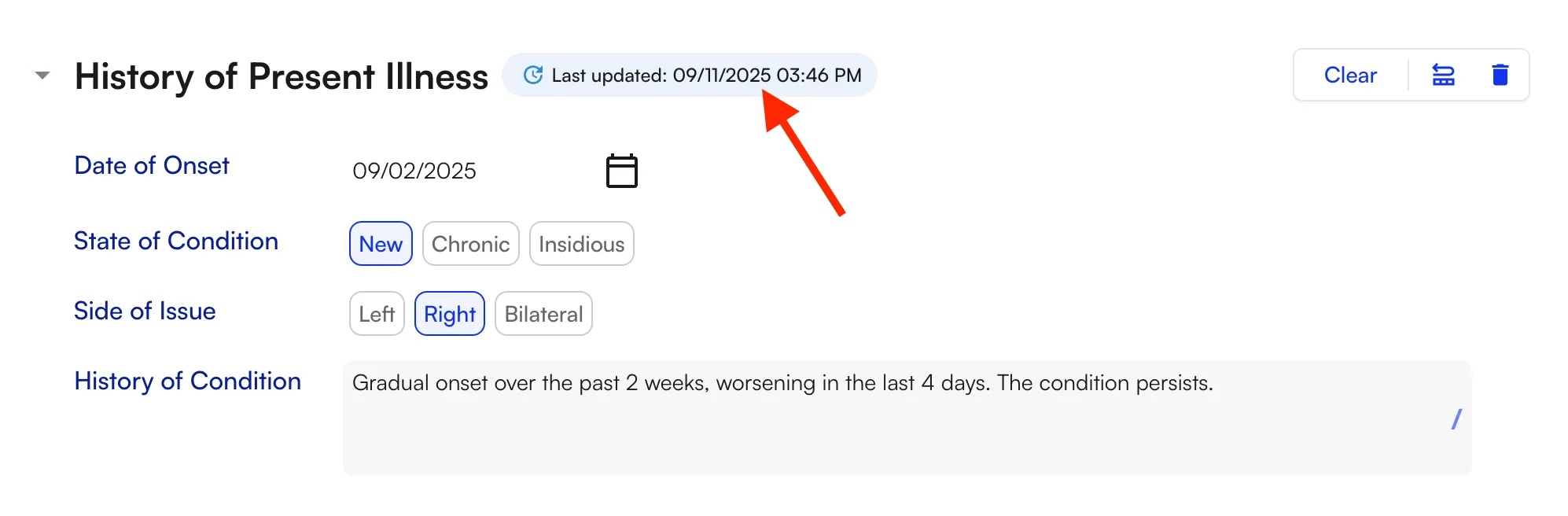 Section Change Log Web Section Change Log Web