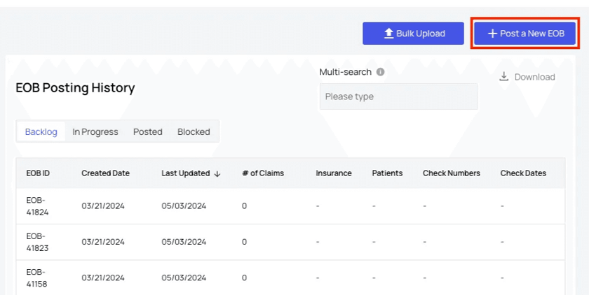 Eob Computer EOB Creation and Portal Checks - Athelas