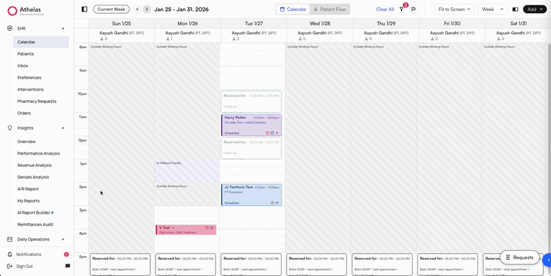 Notifications Center in sidebar
