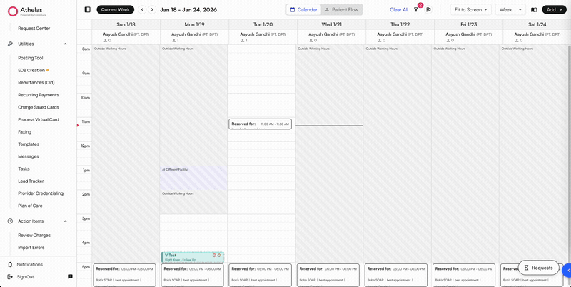 Patient Channels accessed from Messages