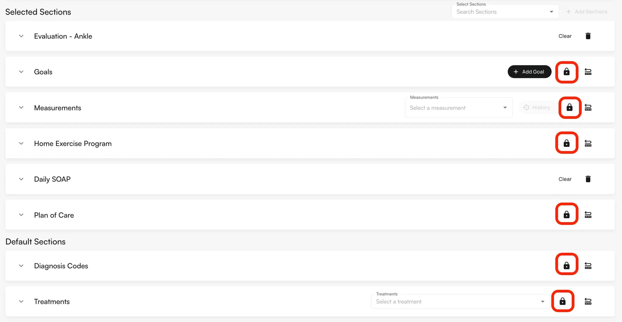 Scribe Locked Sections Web