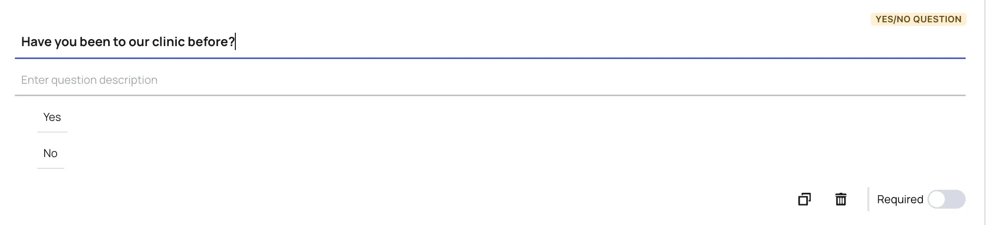 Template Yes No Ans Web