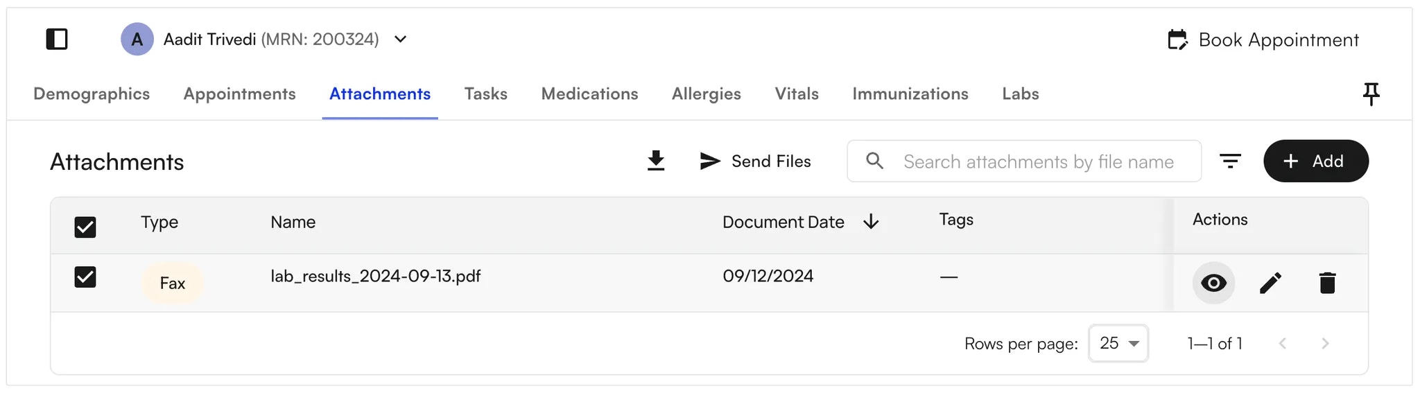 View Fax Pt Docs Web