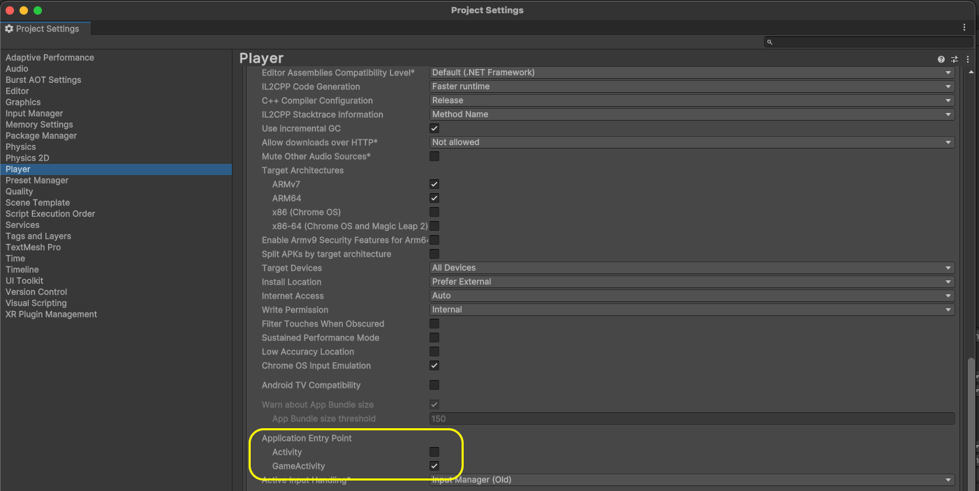 unity-android-application-entry-point