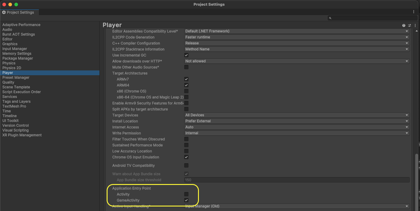 unity-android-application-entry-point