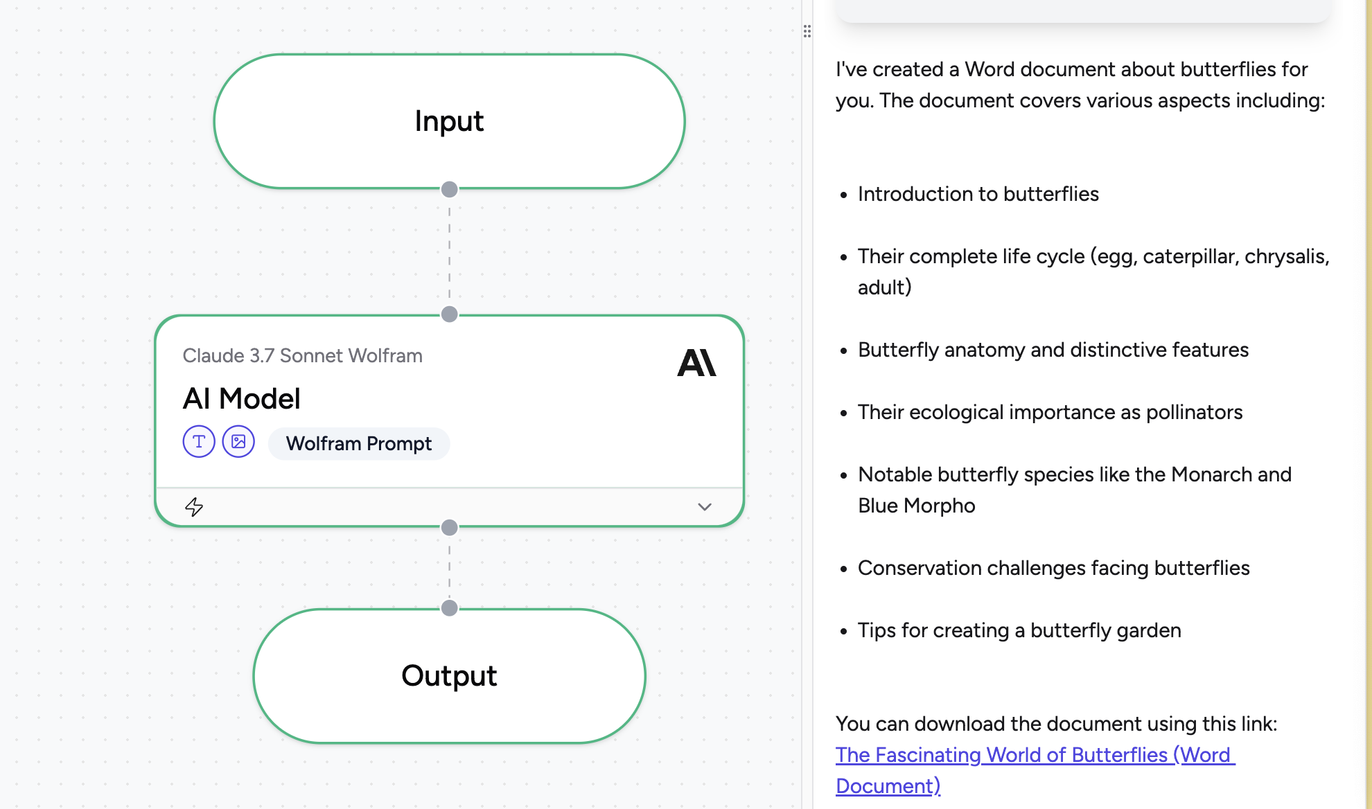 Docgen Generate Tool Output