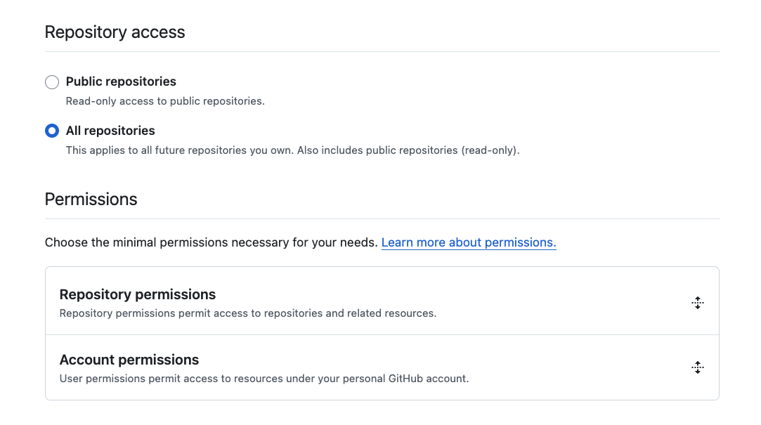 GitHub Personal Access Token Setup