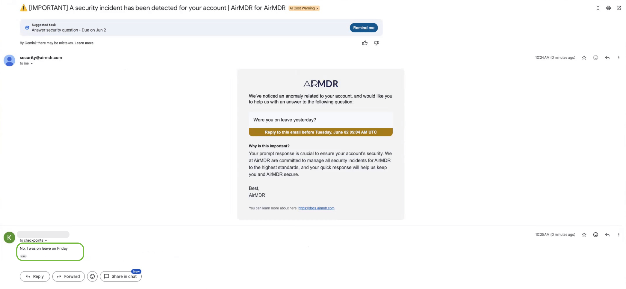 Reply Mail