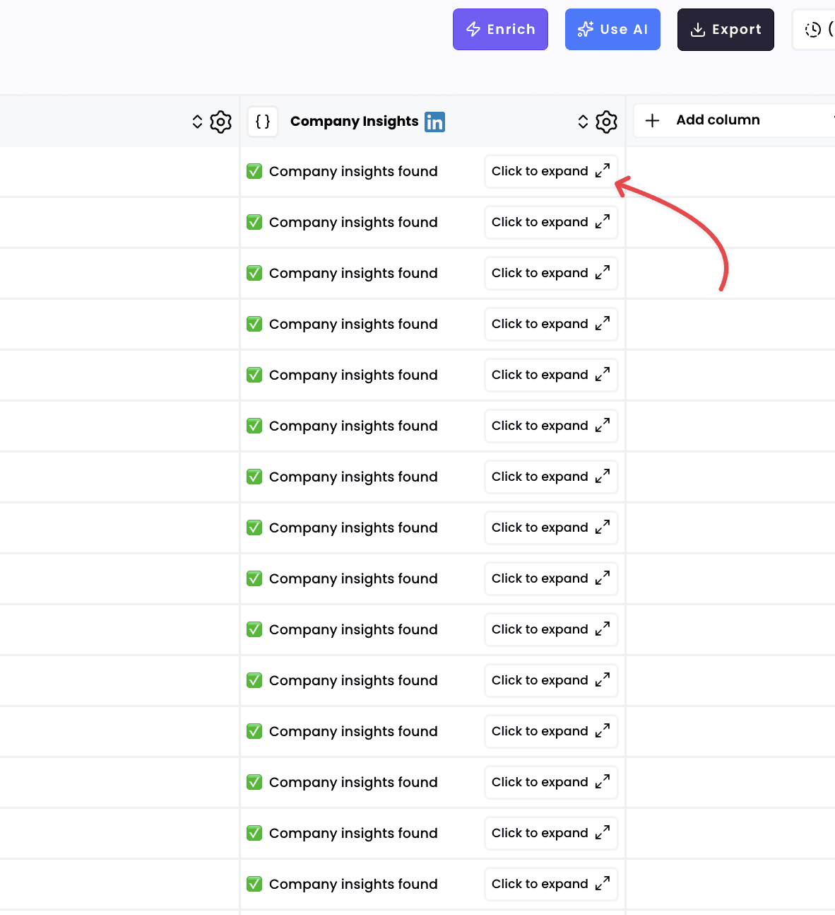 Fetch company insights — 4. Access the results