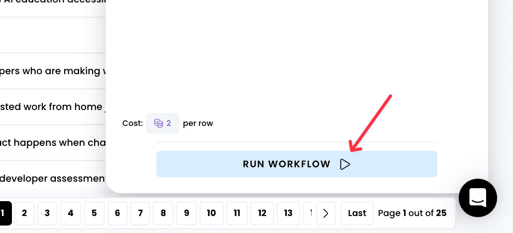 Fetch company insights — 3. Run the workflow