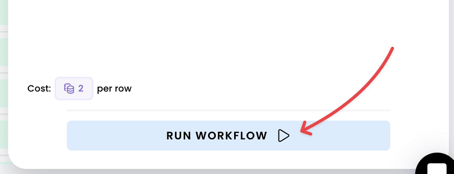 Find LinkedIn profile data from an email — 4. Run the workflow