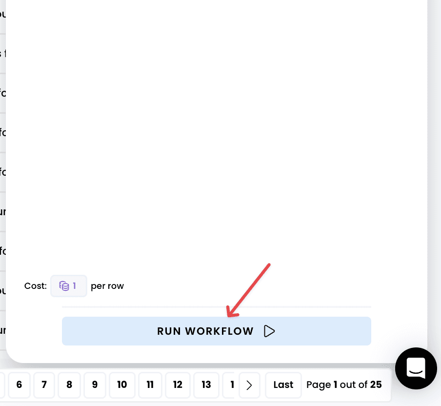 Fetch a company's Meta ads — 4. Run the workflow