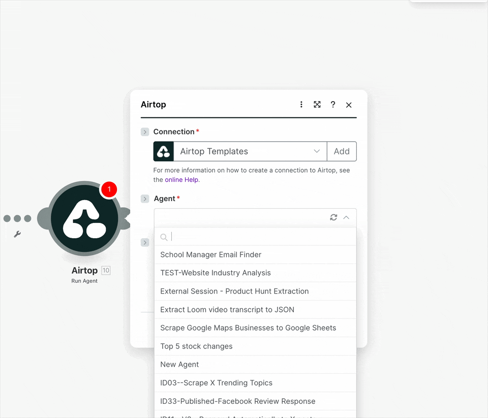 Make module configuration