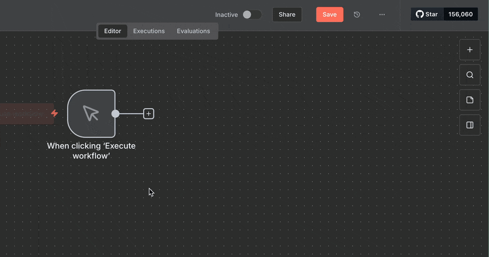 Add Run Agent node in n8n