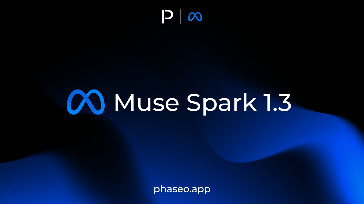 Muse Spark 1.3 model release artwork