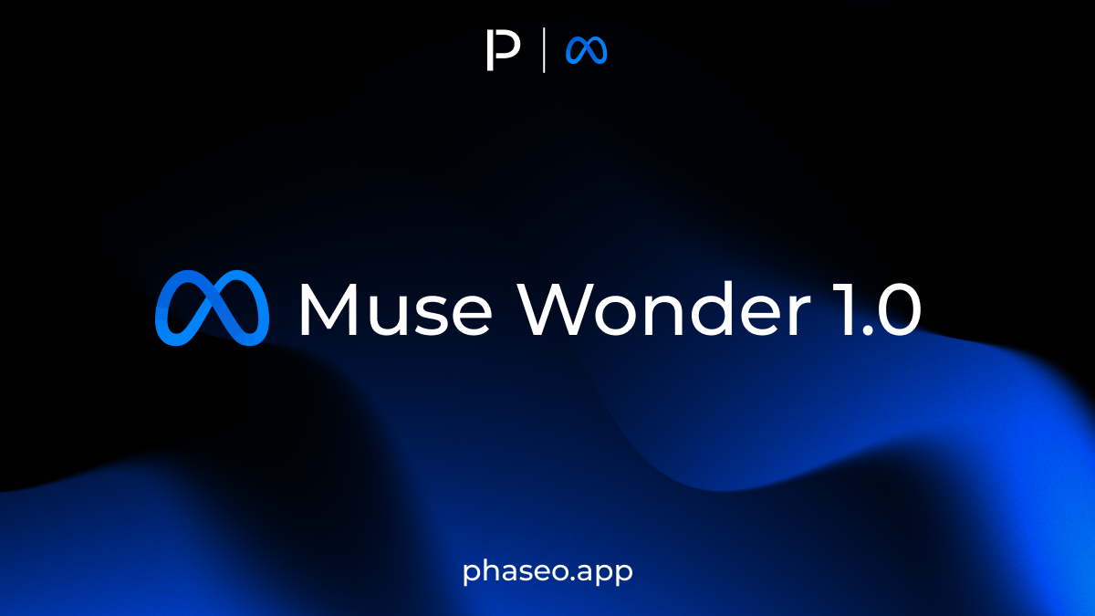 Muse Wonder 1.0 model release artwork