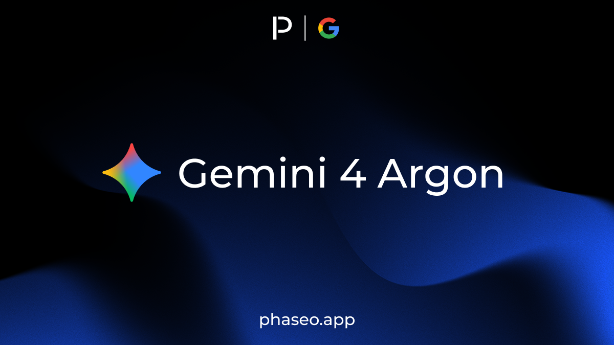 Gemini 4 Argon model release artwork
