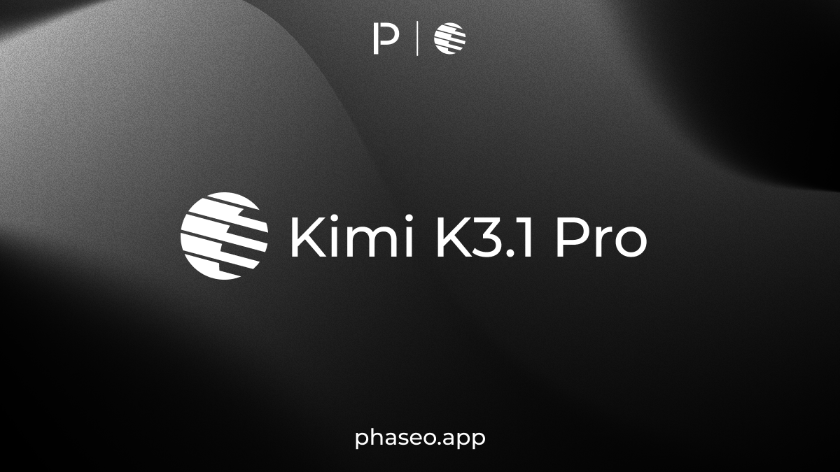 Kimi K3.1 Pro model release artwork