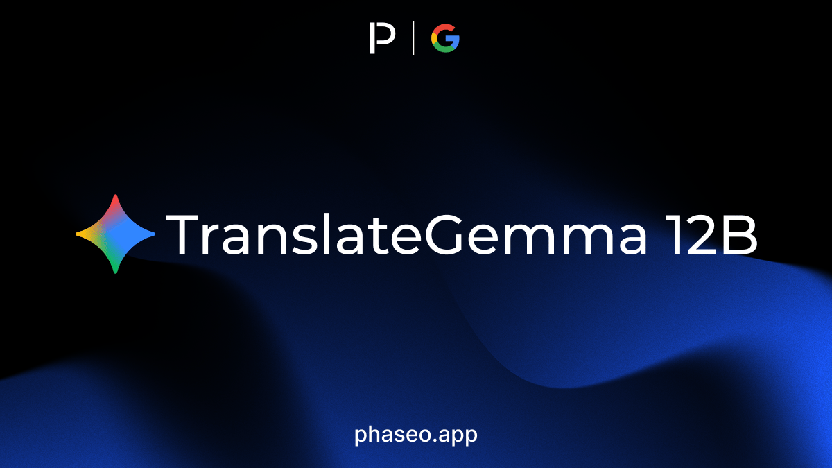 TranslateGemma 12B model release artwork