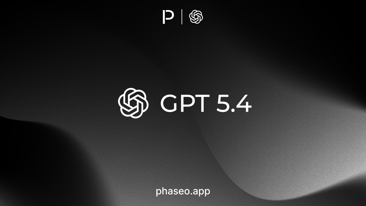 GPT 5.4 model release artwork