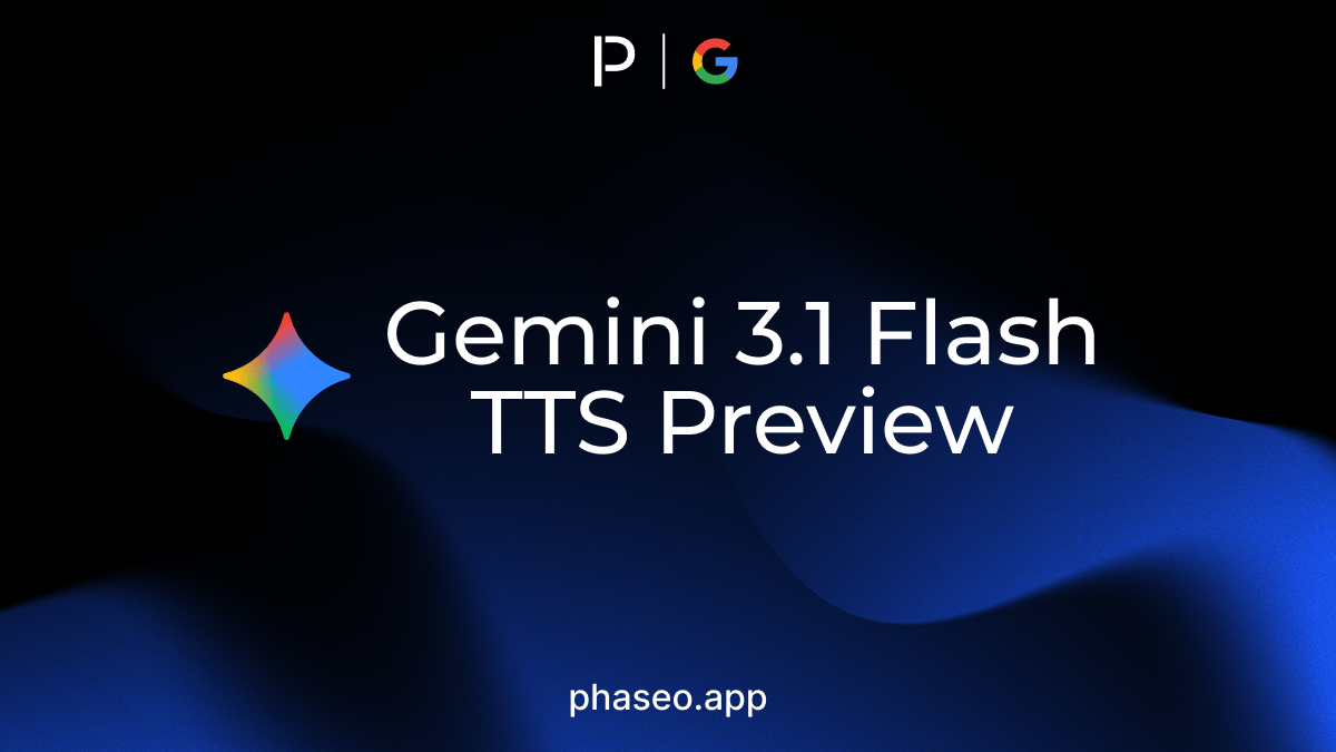 Gemini 3.1 Flash TTS Preview model release artwork