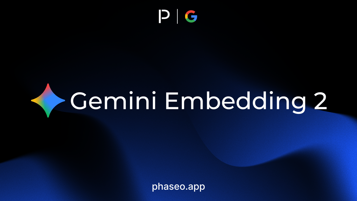 Gemini Embedding 2 model release artwork