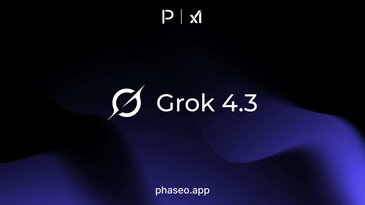 Grok 4.3 model release artwork