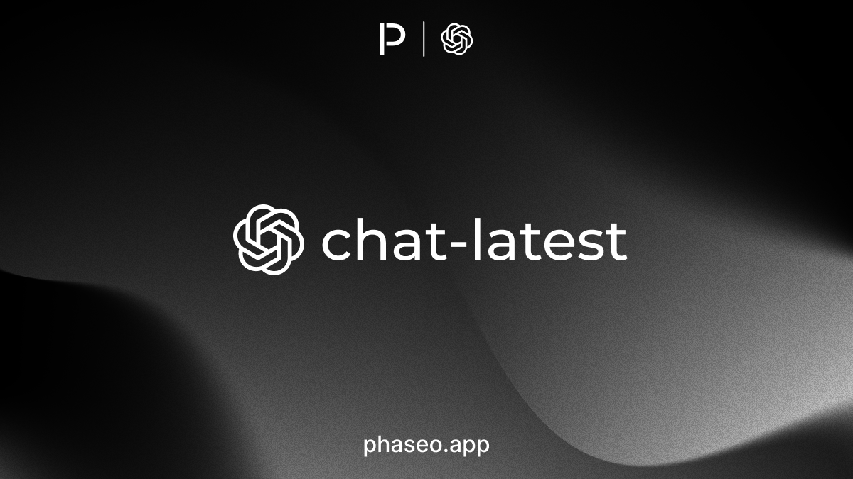 chat-latest model release artwork