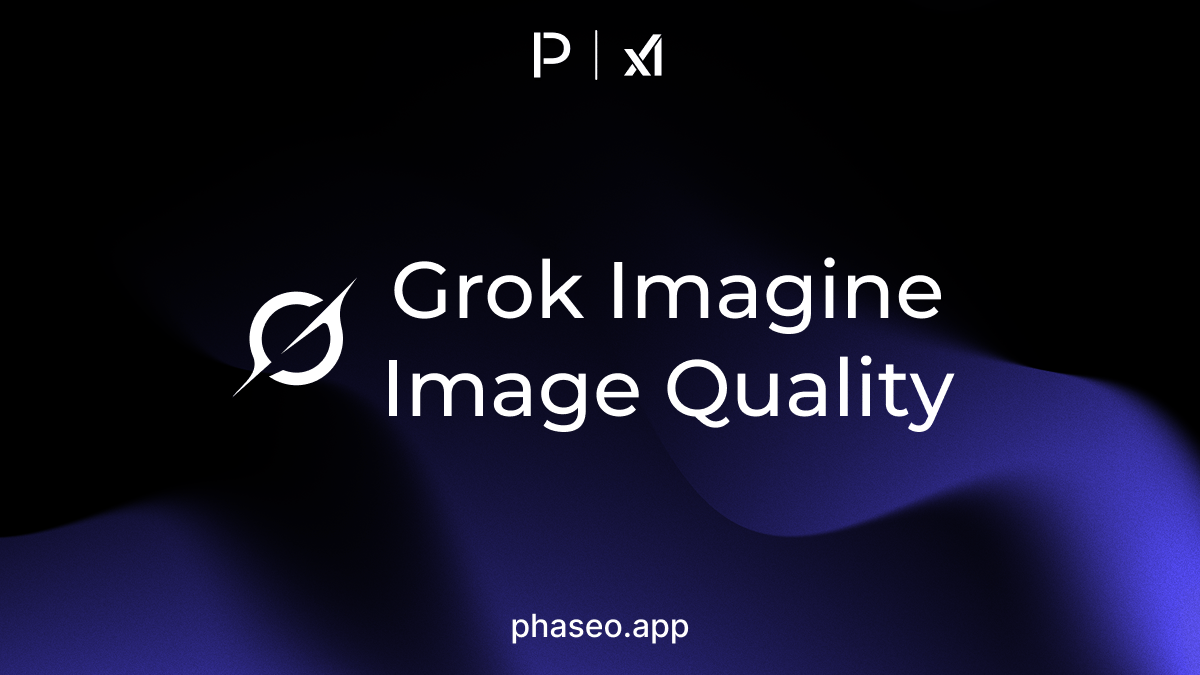 Grok Imagine Image Quality model release artwork