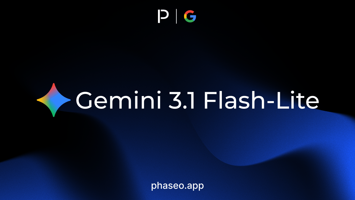 Gemini 3.1 Flash-Lite model release artwork
